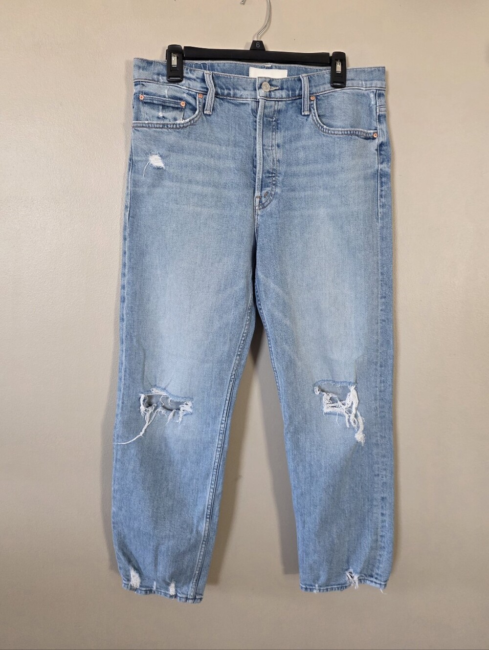 Mother Superior The Tomcat Women's Blue Jeans in The Confession Size 32
